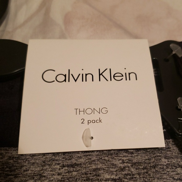 Calvin Klein Thong Super Soft 2 Pack - Picture 2 of 7